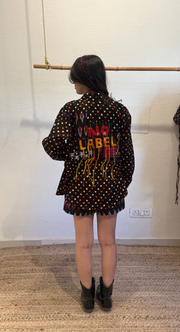 No Label Bandhani Shirt