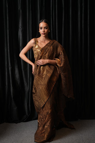 Sunheri Saree