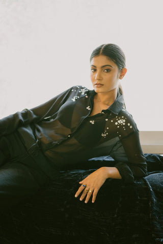 Sheer shirt