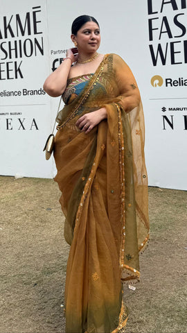 Pure Organza Ombre Saree