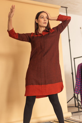 Red Kurta