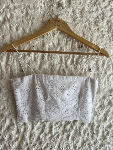 Lace Scallop Top
