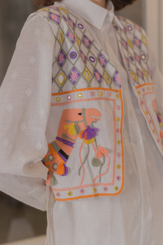 Bohemian Camel Jacket